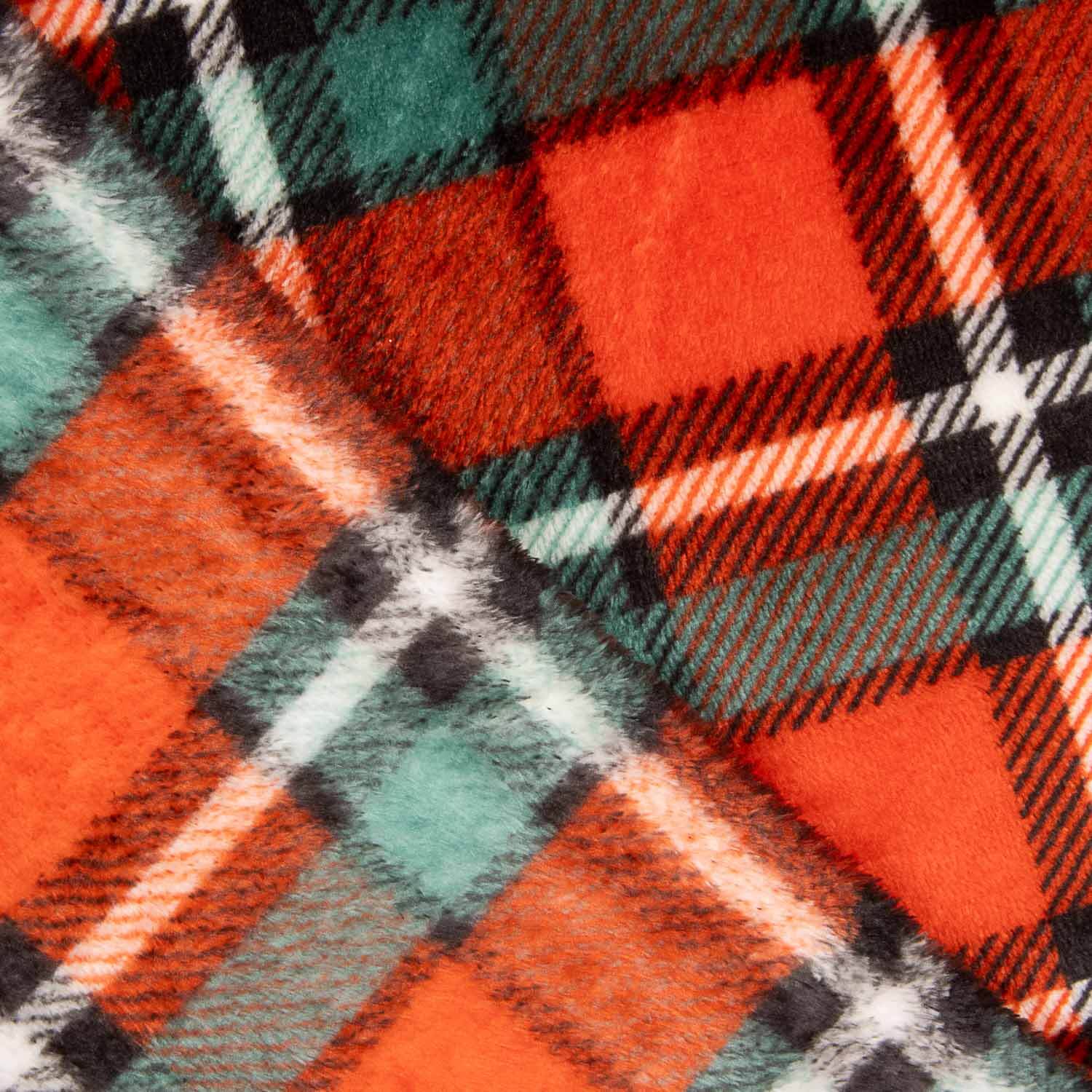 Minky doux à carreaux Christmas - Ribes y Casals