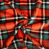 Minky doux à carreaux Christmas - Ribes y Casals