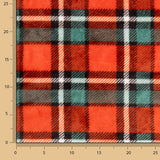 Minky doux à carreaux Christmas - Ribes y Casals