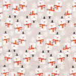 Minky Doux Bonhommes de neige OEKO-TEX - Ribes y Casals