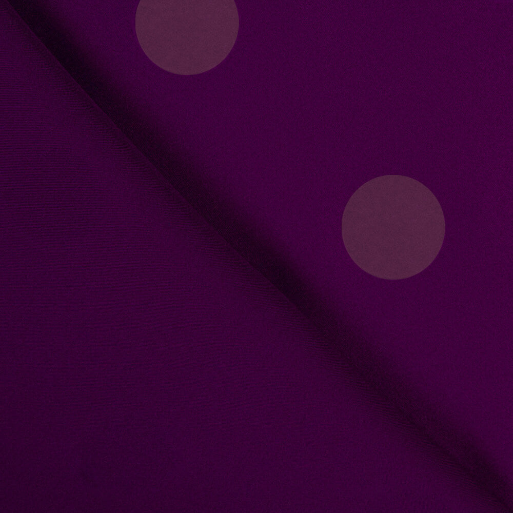 Fama Bougainvilliers Points Floqué Mauve 30mm - Ribes y Casals