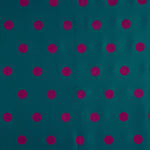 Fama Pétrole Fuchsia Floqué Points Fuchsia 30mm - Ribes y Casals