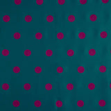 Fama Pétrole Fuchsia Floqué Points Fuchsia 30mm - Ribes y Casals