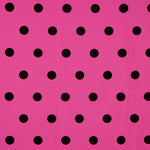 Fama Fuchsia Points Floqués Fuchsia Noir 30mm - Ribes y Casals