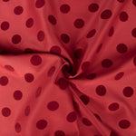 Glossy Fama Stretch Flocked Rouge - Ribes y Casals