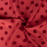 Glossy Fama Stretch Flocked Rouge - Ribes y Casals