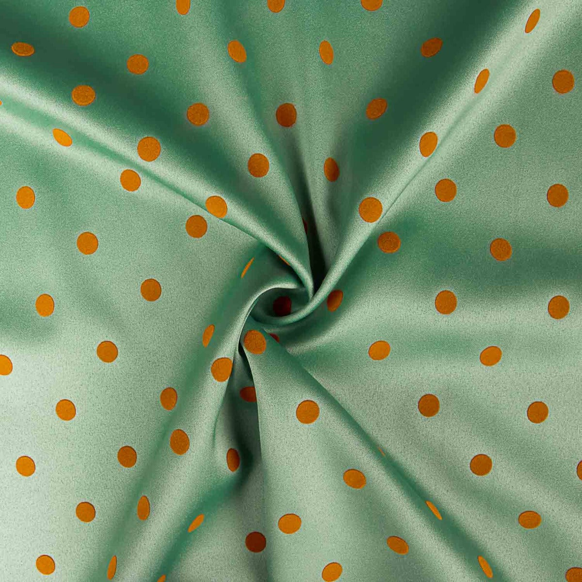Fama Stretch Glossy Flocked Sage Orange - Ribes y Casals