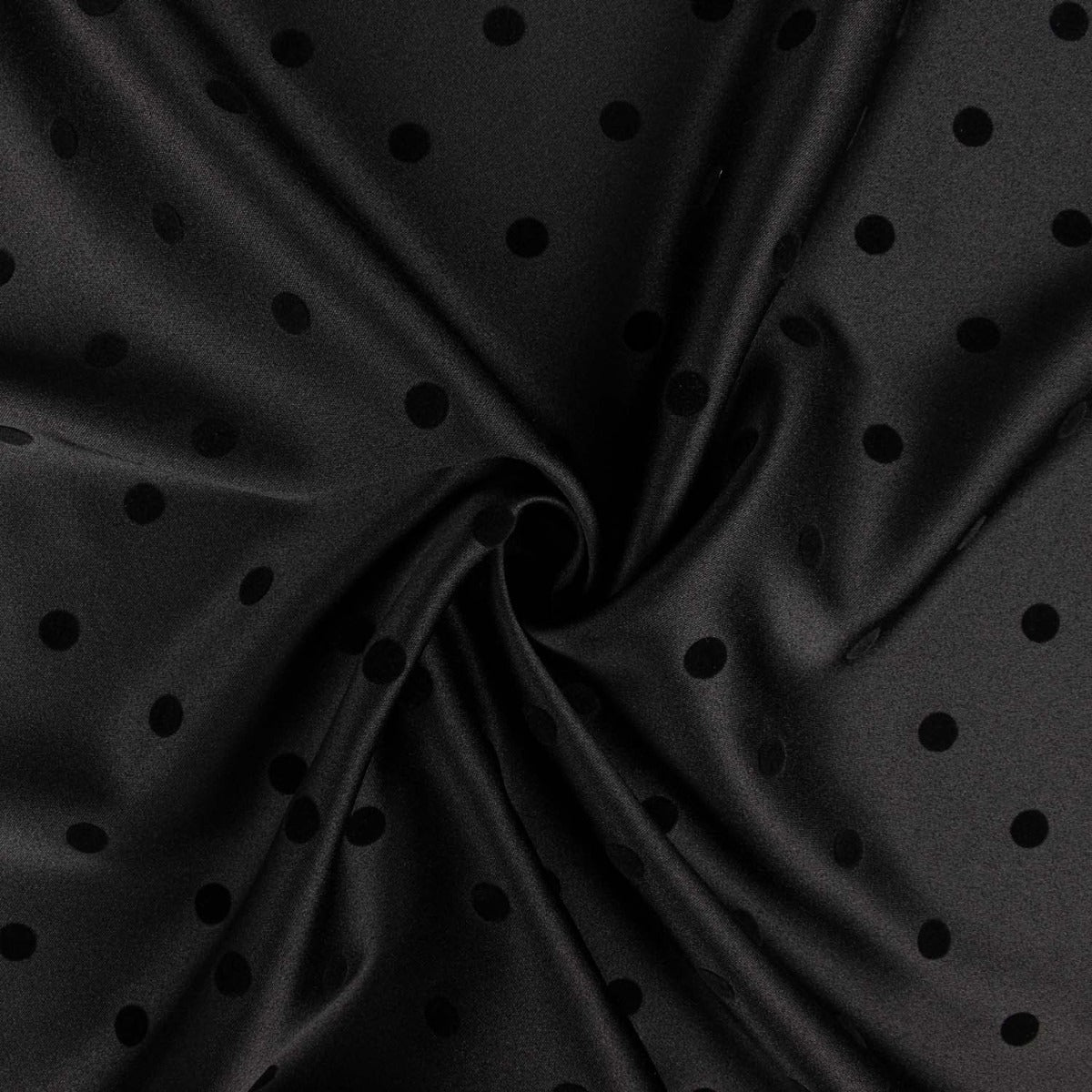 Fama Stretch Flocké Noir - Ribes y Casals