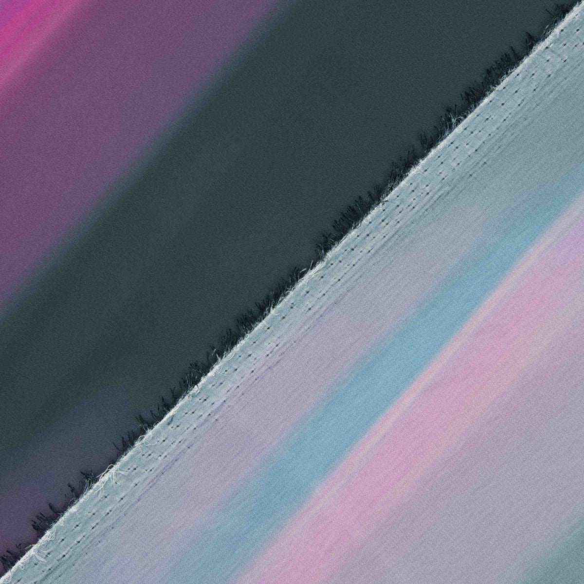 Imprimé satiné Temuco violet - Ribes y Casals