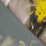 Imprimé satiné Arica jaune - Ribes y Casals