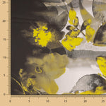 Imprimé satiné Arica jaune - Ribes y Casals