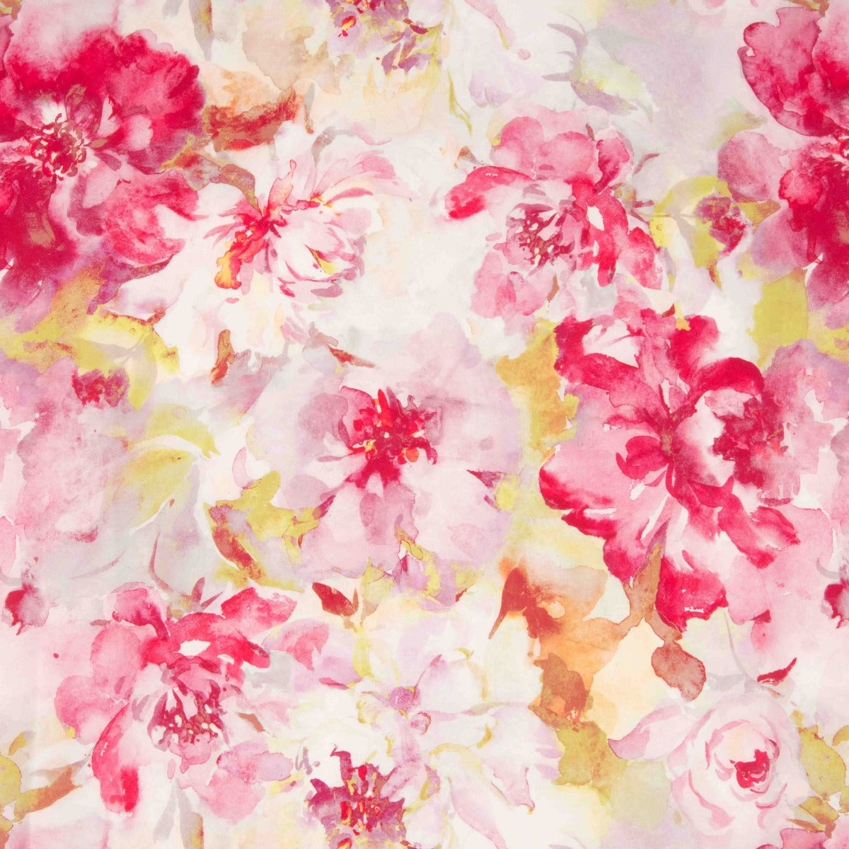 Imprimé satiné Calama rose - Ribes y Casals