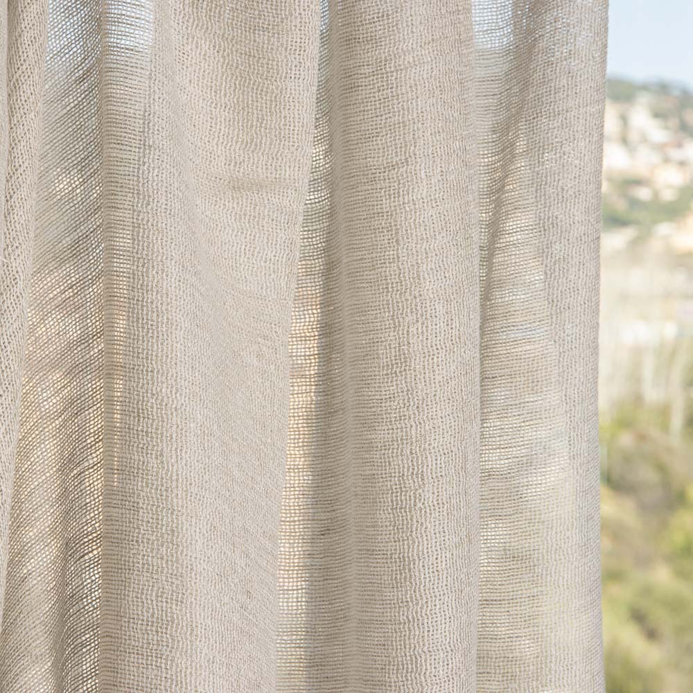 Gaze de Lin 310cm Couleur Rustique - Ribes y Casals