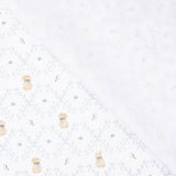 Piqué coton lapins bleu - Ribes y Casals