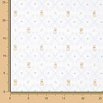 Piqué coton lapins bleu - Ribes y Casals