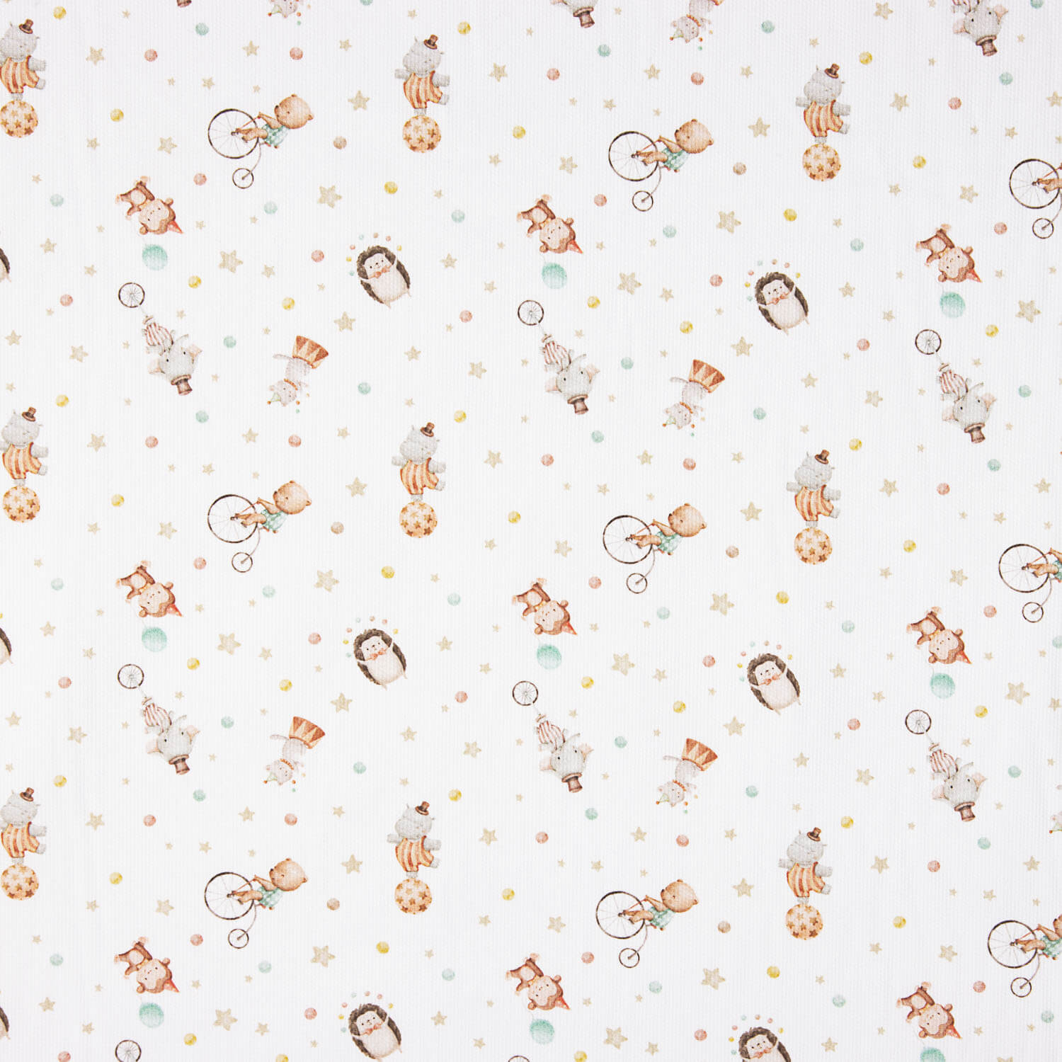 Piqué en coton Circo pour enfants - Ribes y Casals