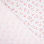 Piqué coton à nœuds roses - Ribes y Casals