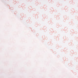 Piqué coton à nœuds roses - Ribes y Casals