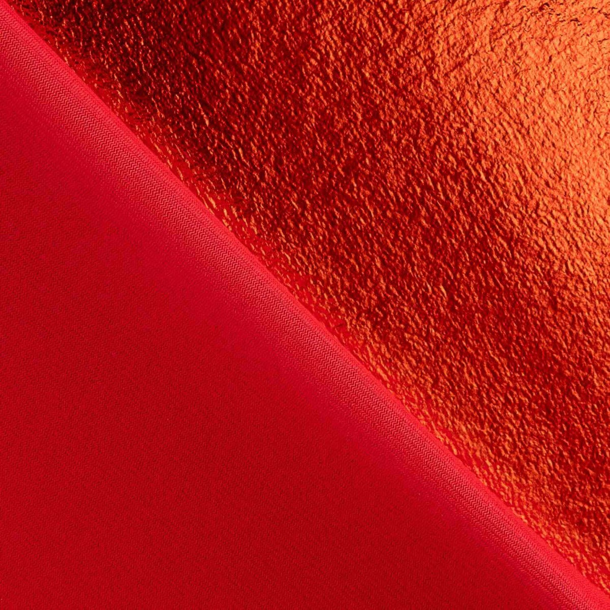 Tissu de velours métallisé rouge - Ribes y Casals