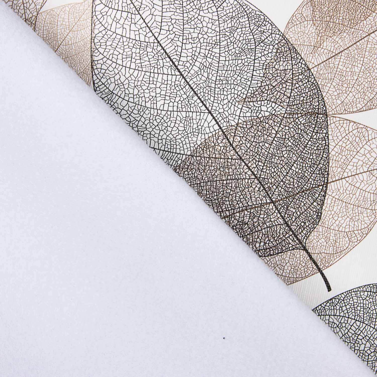 Linge de table en polyester résiné Feuilles d'automne - Ribes y Casals
