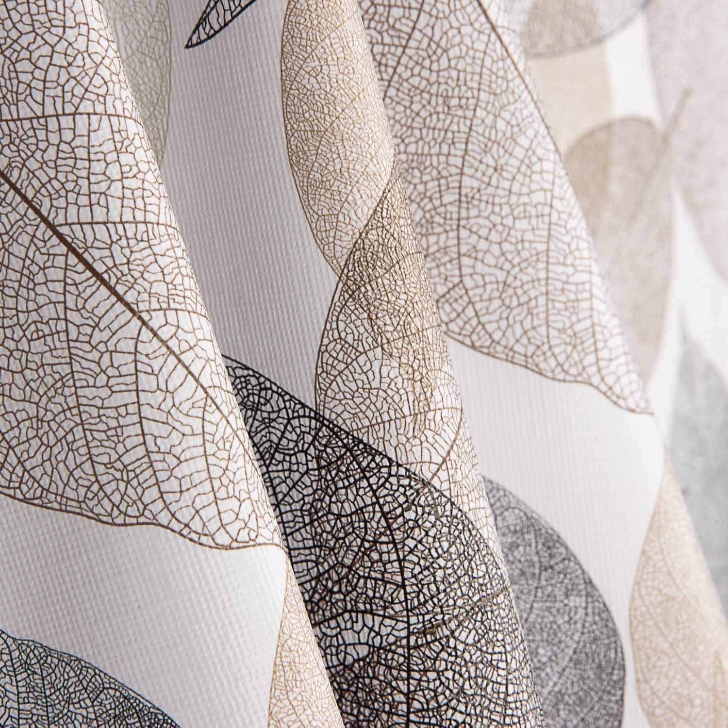Linge de table en polyester résiné Feuilles d'automne - Ribes y Casals