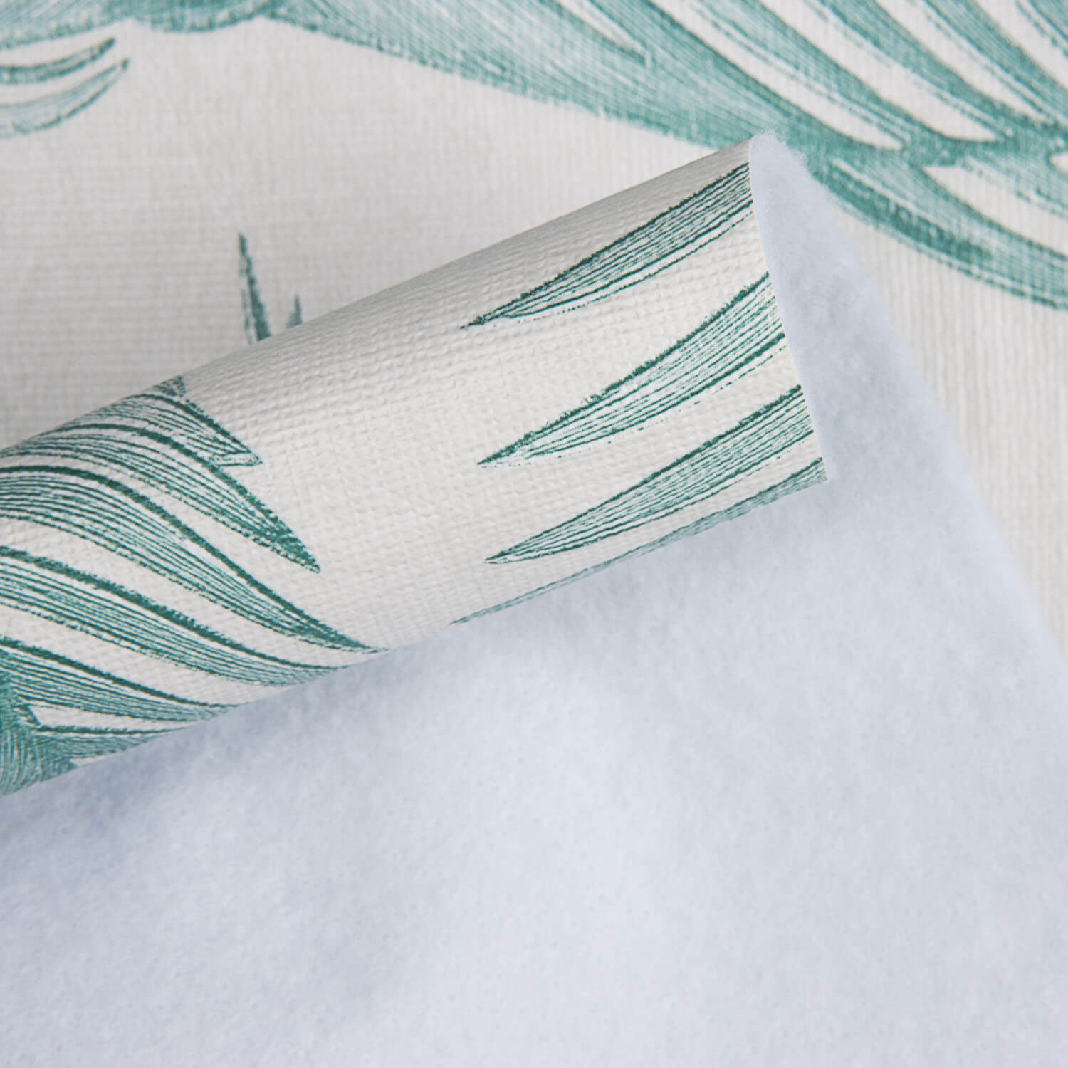 Linge de table en polyester résiné Feuilles tropicales - Ribes y Casals
