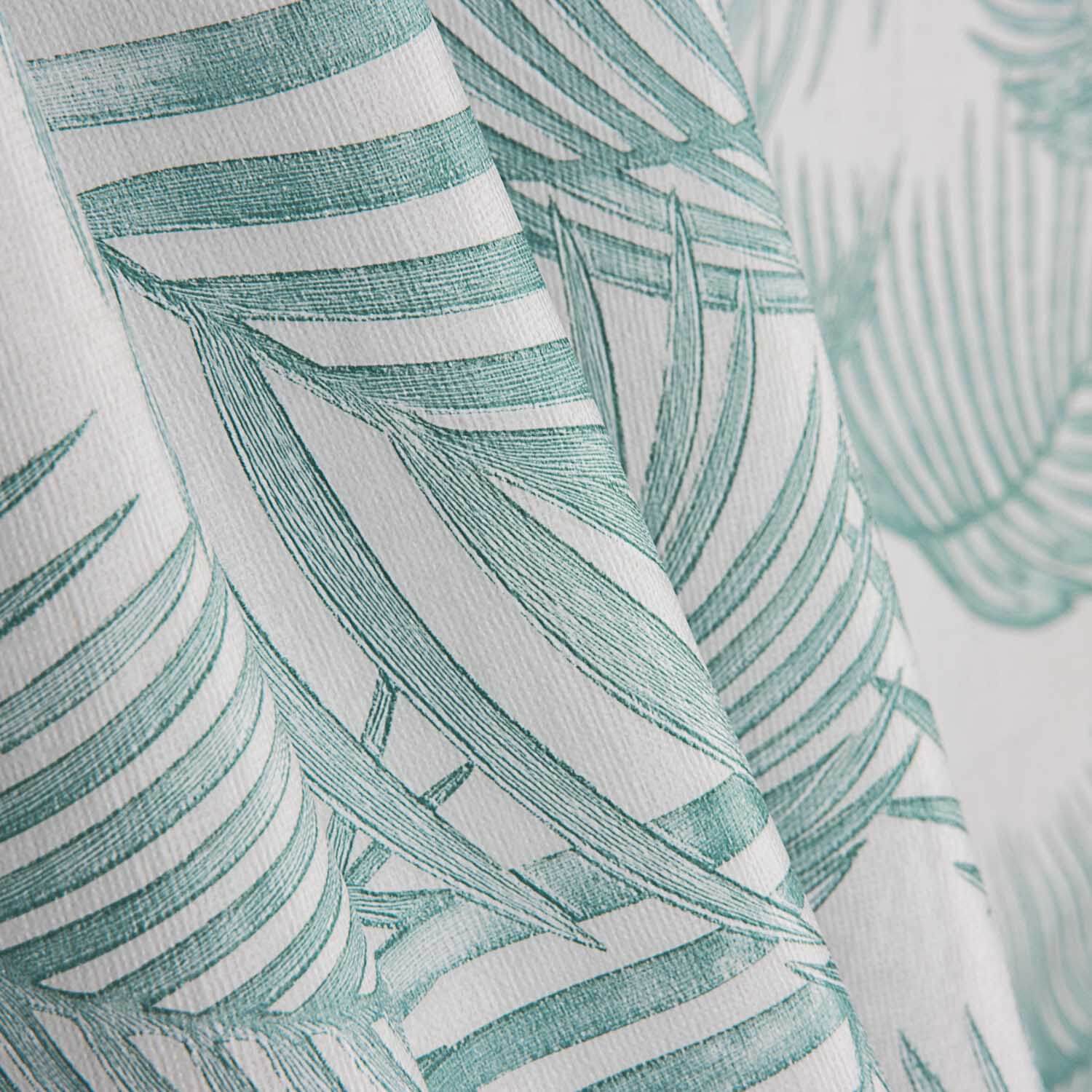 Linge de table en polyester résiné Feuilles tropicales - Ribes y Casals