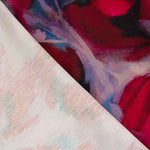 Punto Roma Imprimé aquarelle bougainvillier - Ribes y Casals
