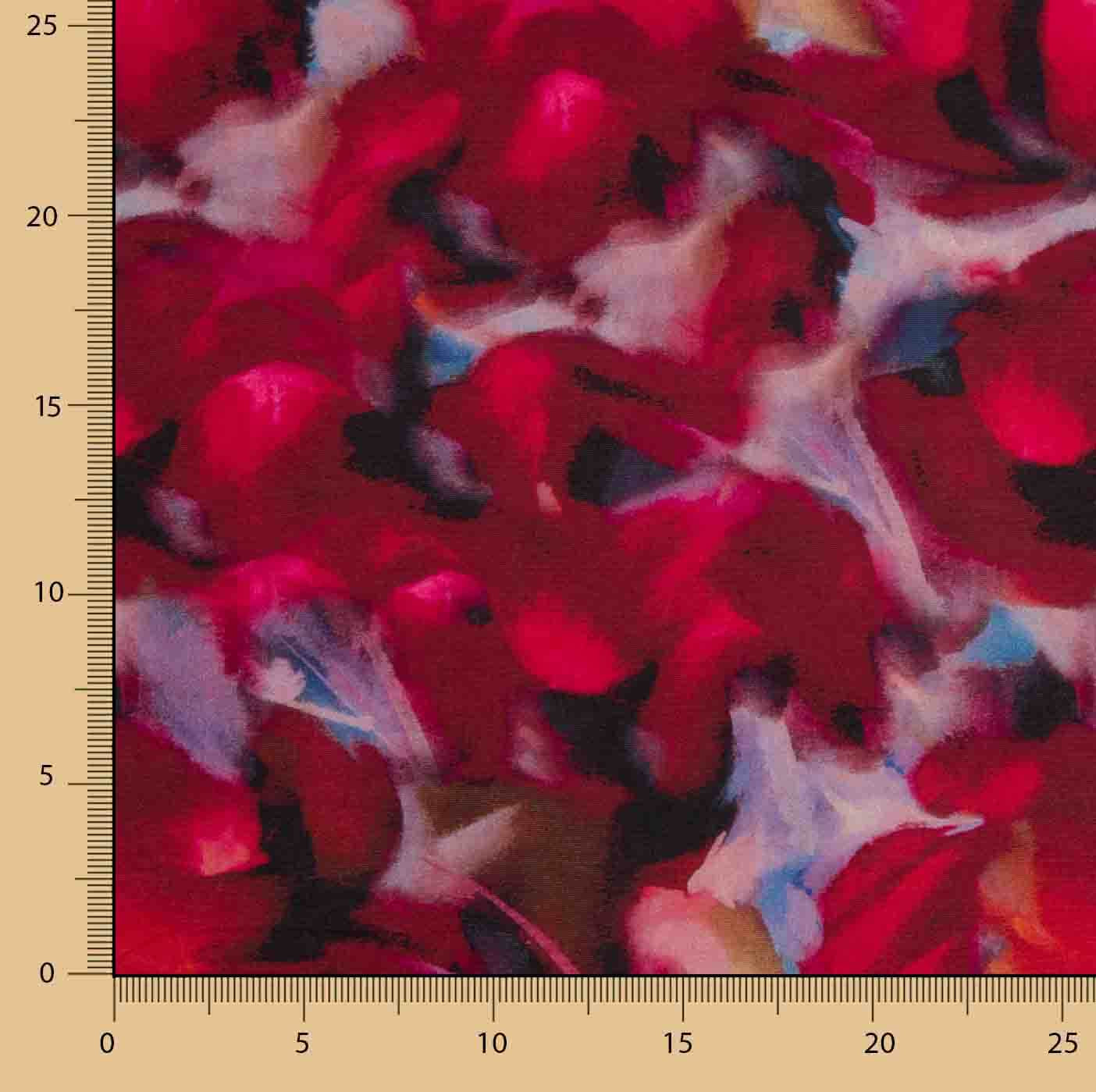 Punto Roma Imprimé aquarelle bougainvillier - Ribes y Casals