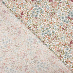 Viyela Coton Fleurs Uda Rose - Ribes y Casals