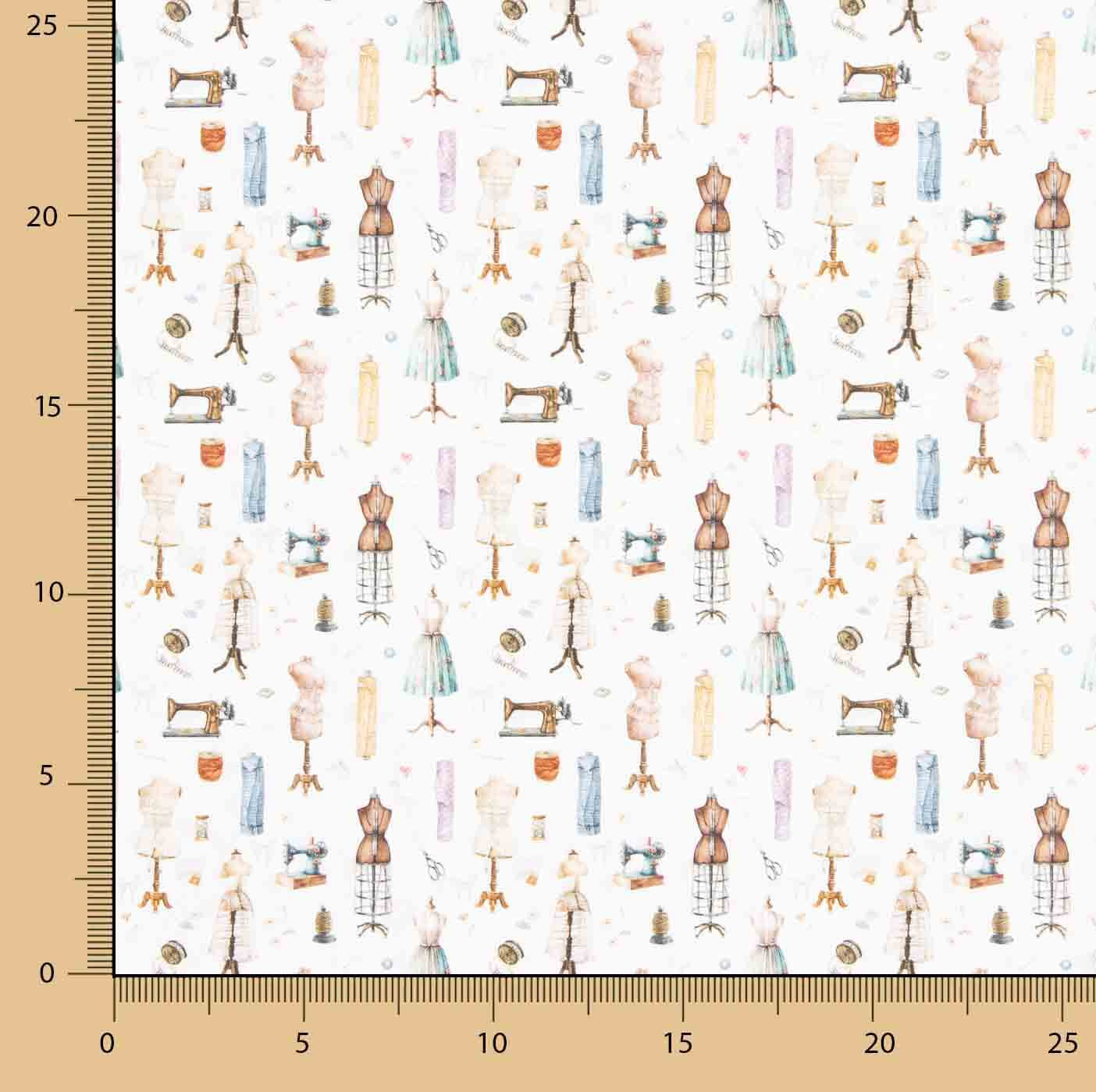 Popeline de coton Sewing Atelier - Ribes y Casals