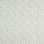 Popeline de coton microflorale verte - Ribes y Casals