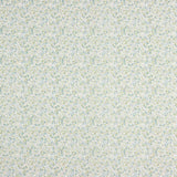 Popeline de coton microflorale verte - Ribes y Casals