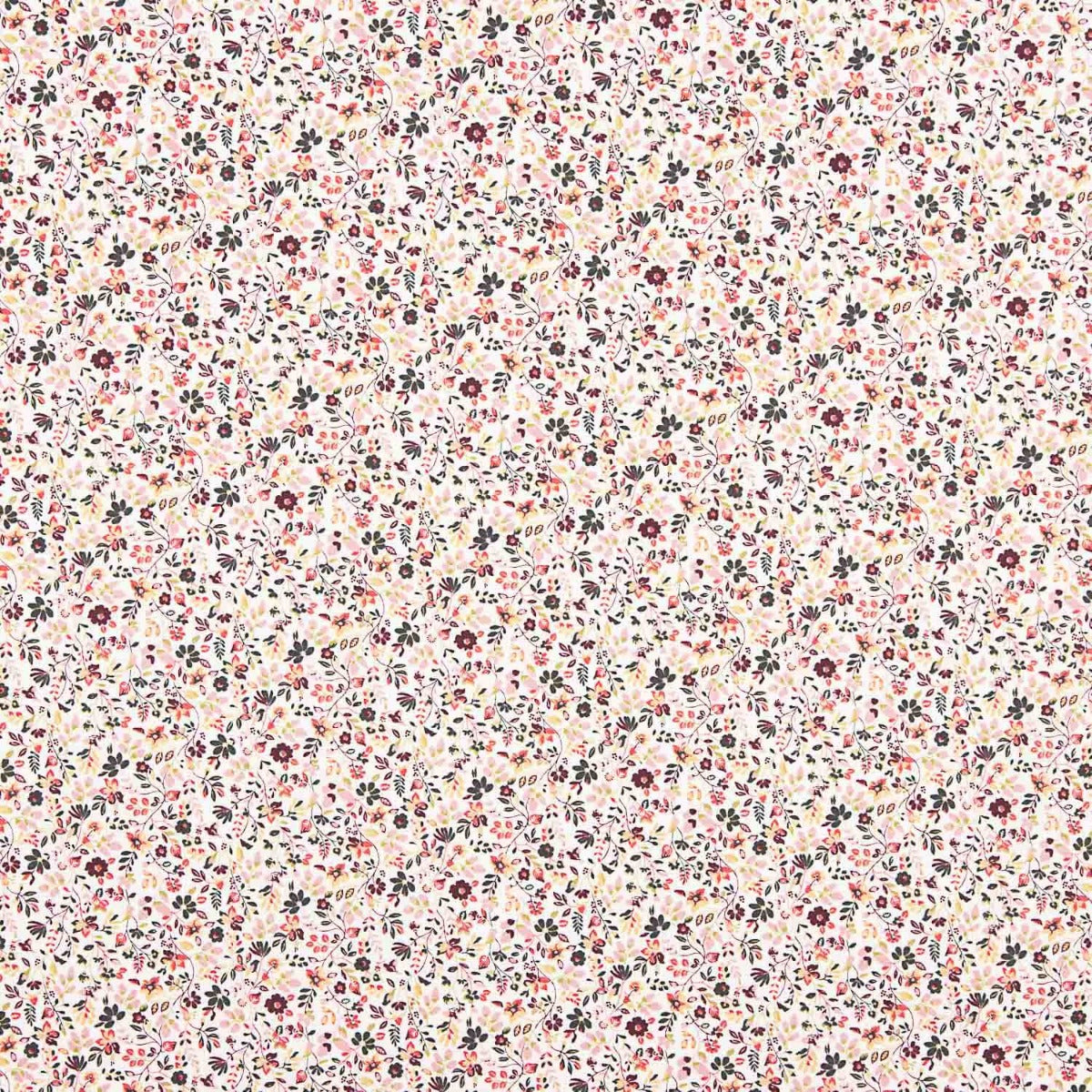 Viyela Coton Fleurs Rêves Roses - Ribes y Casals