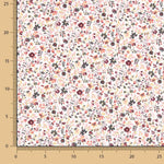 Viyela Coton Fleurs Rêves Roses - Ribes y Casals