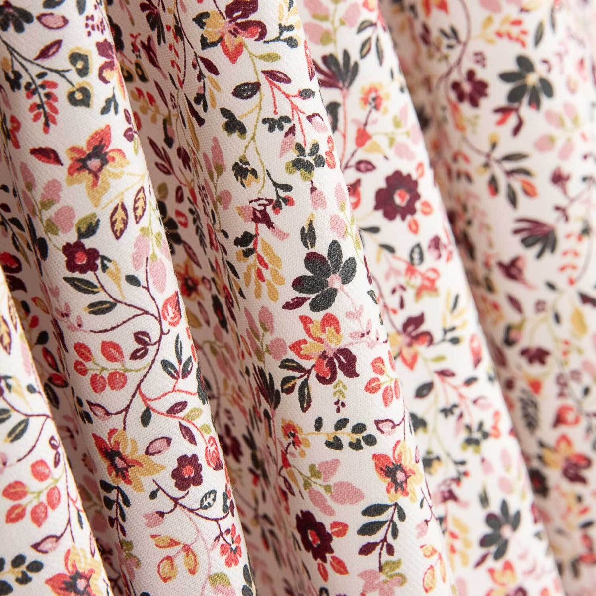 Viyela Coton Fleurs Rêves Roses - Ribes y Casals