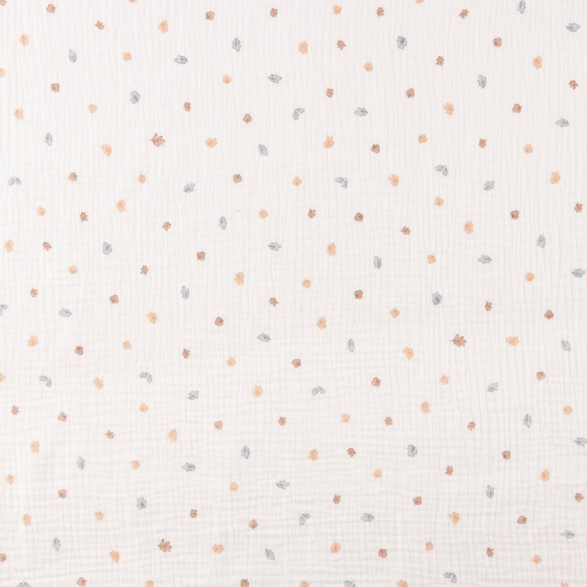 Gaze froissée en coton « Forest Dots » - Ribes y Casals