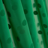 Mousseline floquée à pois vert - Ribes y Casals