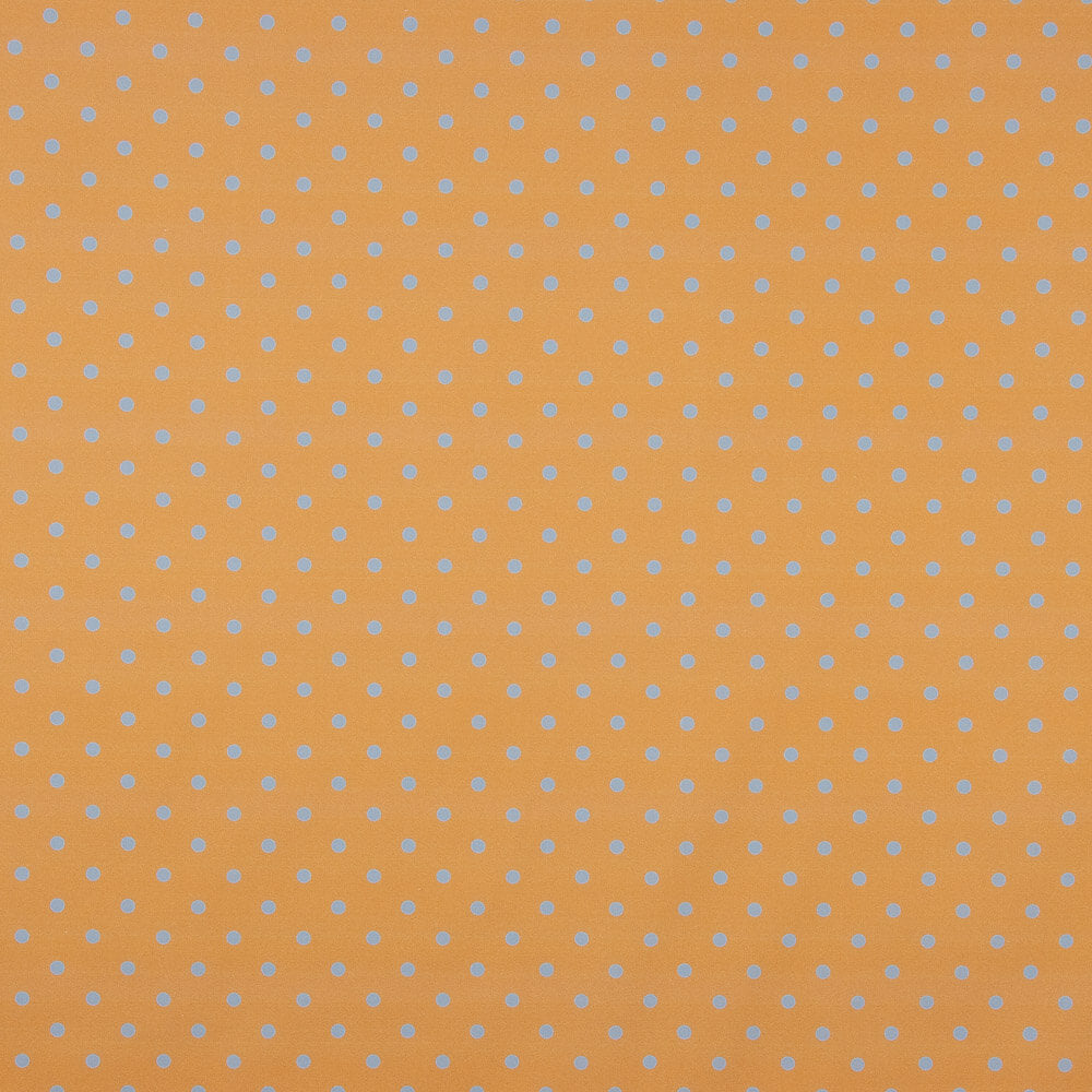 Popelín Estampado Flamenca Lunar 7mm Azul - Ribes y Casals