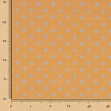 Popelín Estampado Flamenca Lunar 7mm Azul - Ribes y Casals