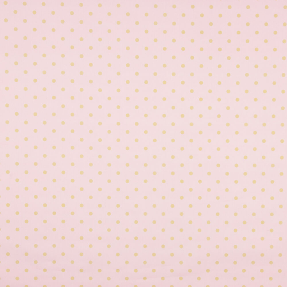 Popelín Estampado Flamenca Lunar 7mm Camel - Ribes y Casals