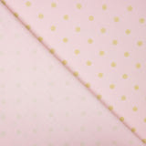 Popelín Estampado Flamenca Lunar 7mm Camel - Ribes y Casals