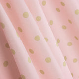 Popelín Estampado Flamenca Lunar 7mm Camel - Ribes y Casals