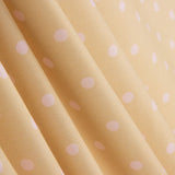 Retal Popelín Estampado Flamenca Lunar 7mm Rosa 130x140 cm - Ribes y Casals