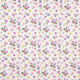 Popeline Imprimée Flamenco Popeline Flor Creto Ecru - Ribes y Casals