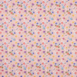 Popeline Imprimée Flamenca Popeline Flor Creto Rose - Ribes y Casals