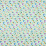 Flamenca Flor Hawa Popeline Imprimée Popeline Vert - Ribes y Casals