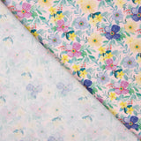 Flamenca Flor Hawa Popeline Imprimée Rose - Ribes y Casals