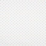 Popelín Estampado Flamenca Lunar 7mm Azul-Crudo - Ribes y Casals