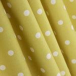 Popelín Estampado Flamenca Lunar 7mm Crudo-Aceite - Ribes y Casals